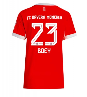 Bayern Munich Sacha Boey #23 Hjemmebanetrøje Dame 2025-26 Kortærmet